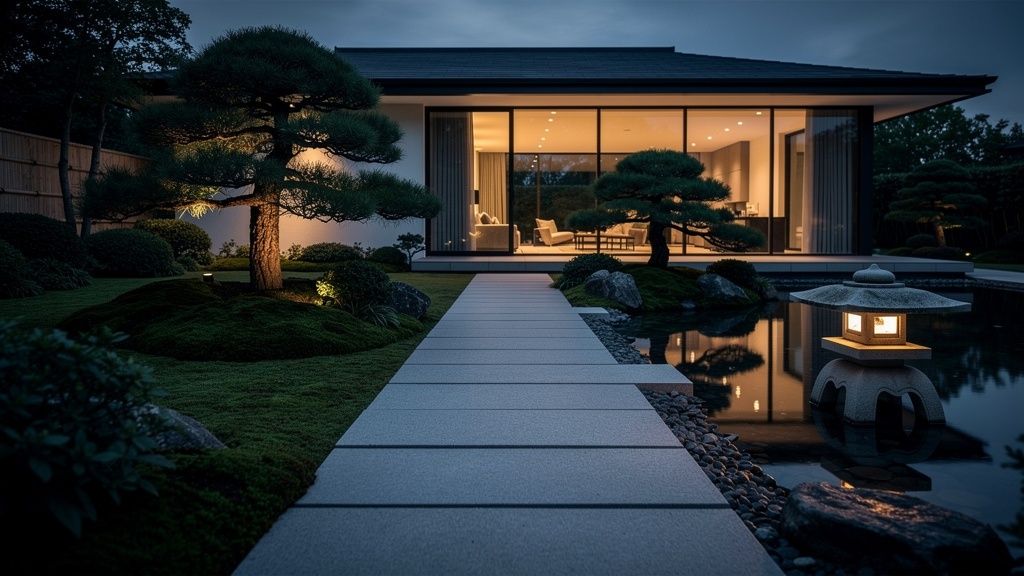 Modern Residential Garden — Landscape and Sauna Design